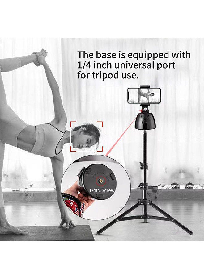 Generic - 360° Object Tracking Holder Selfie Stick 360° Rotation Auto Face Object Tracking Release Your Hands Wireless BT Connection for all phones Intelligent Camera AI Composition for 1/4in Screw - Image 1
