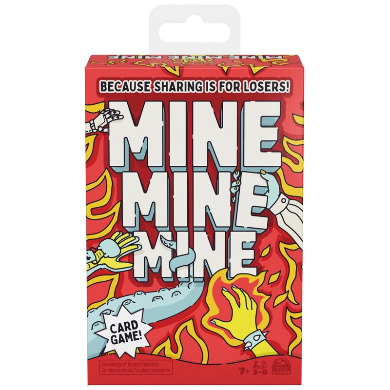 Spin Master Games, Mine Mine Mine The Card Game: A Fast-Paced Card Collecting Battle, Fun Activity for Family Game Night, 3-8 Players, for Ages 7 & Up - Image 1