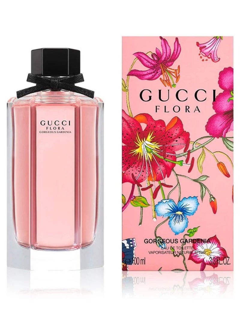 Gucheng Gucci Flora Gorgeous Gardenia Eau de Toilette 100ml  - Image 1