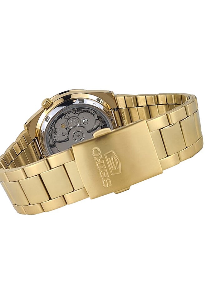 Seiko Men's Analog Round Shape Stainless Steel Automatic Wrist Watch SNKE06K1 - 37 mm  - Image 3