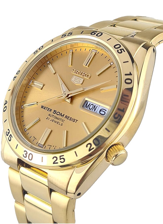 Seiko Men's Analog Round Shape Stainless Steel Automatic Wrist Watch SNKE06K1 - 37 mm  - Image 2