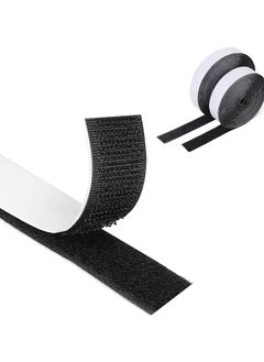 HaHaHai 6M Hook and Loop Tape Strips, Double-Sided Adhesive, Heavy Duty Double Side Mounting Tape, Industrial Strength Interlocking Tape for Home School Office  - Image 1