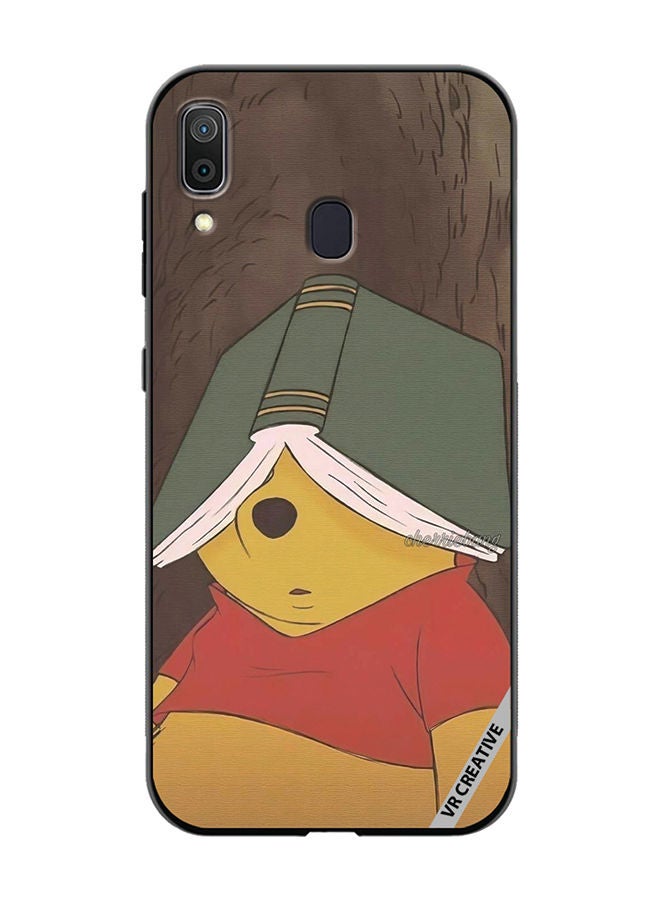VR CREATIVE Protective Case Cover For Samsung Galaxy A30 Pooh Design Multicolour - Image 1