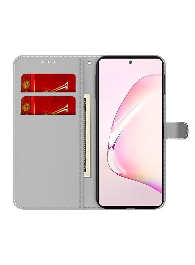 S-TOP Case For Samsung Galaxy Note10 Lite /A81 Cloud Fog Pattern Horizontal Flip Leather Case with Holder & Card Slot & Wallet - Image 3