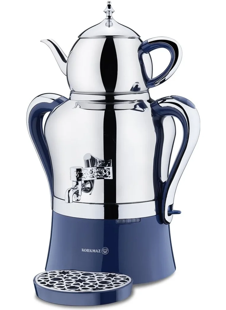 كوركماز Hanedan Samovar Azura Inox/chrome A843