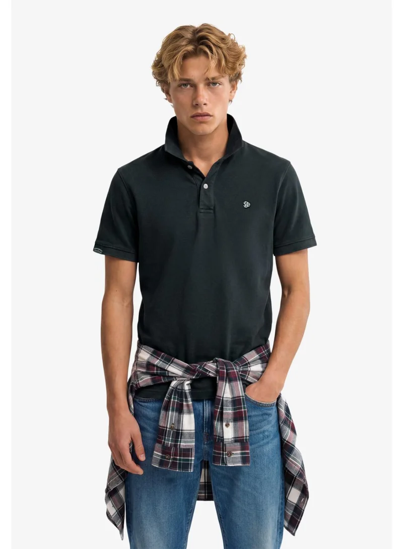 Vintage Destroy Polo Shirt