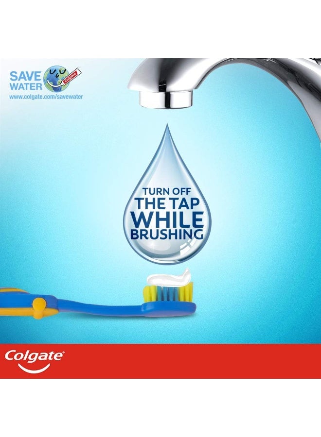 Colgate Kids Manual Toothbrush 2-5 Years, Ultra Soft Bristle, Multi Color pack, contains 3pcs - Image 5