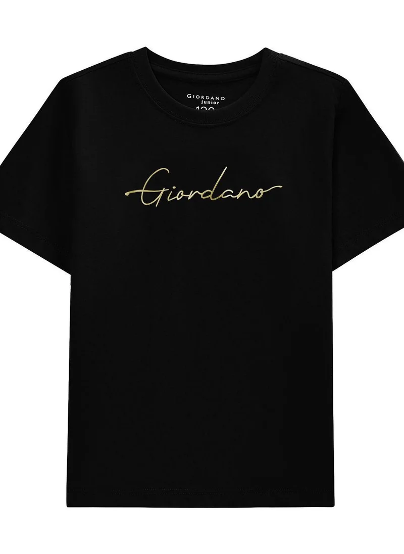 GIORDANO Junior Signature Print Tee