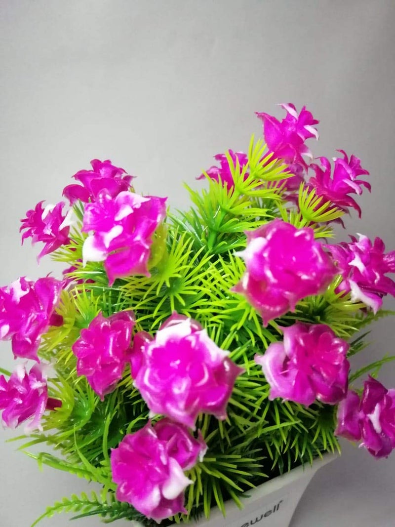 Breewell Crystal Products Artificial Flowers Pink and Green for Valentine GiftBW13 - Image 4