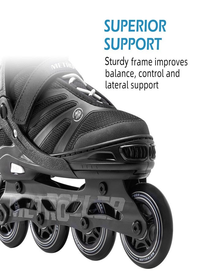 METROLLER Women Inline Skates Men Skates for Adult Female Male Adjustable Inline Skates for Teens Boys - Image 2