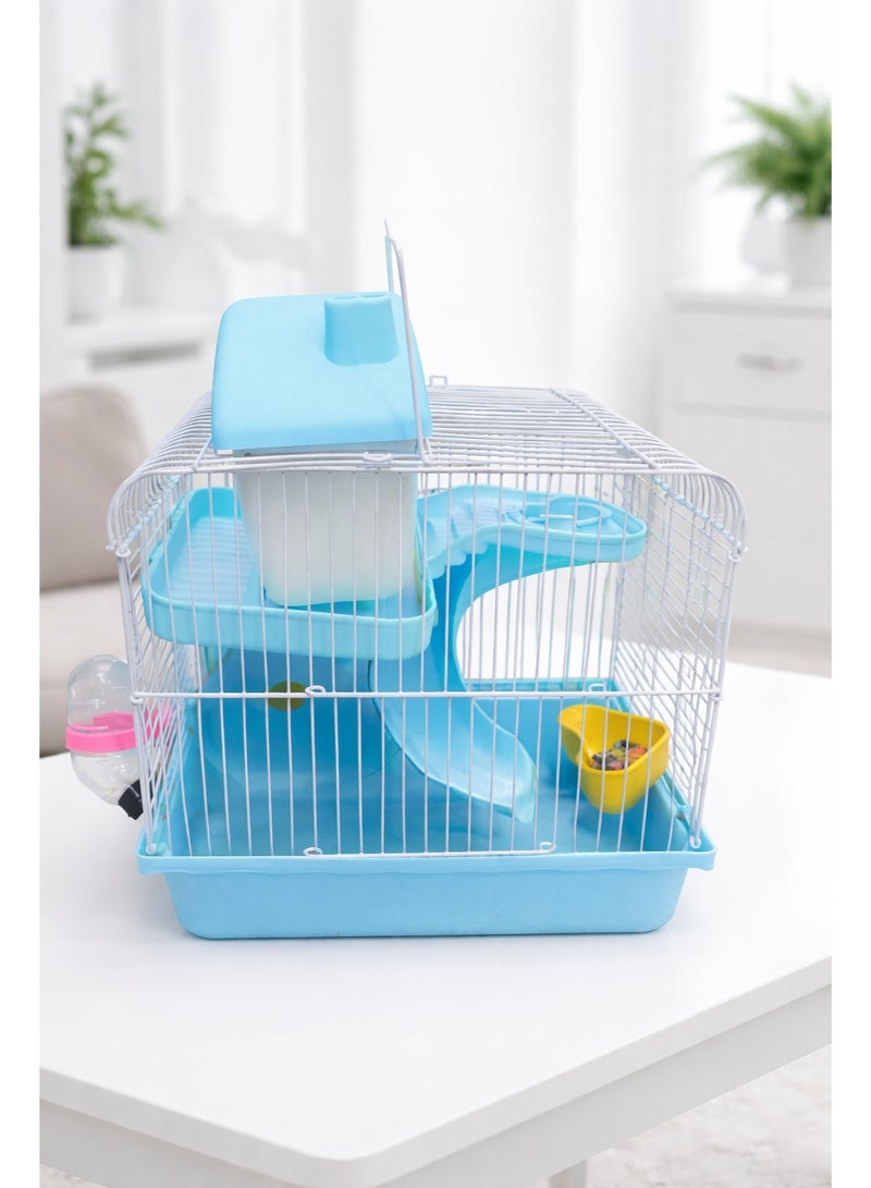 Petto Small Cage Hamster Habitat – Compact and Safe Home for Hamsters - Image 1