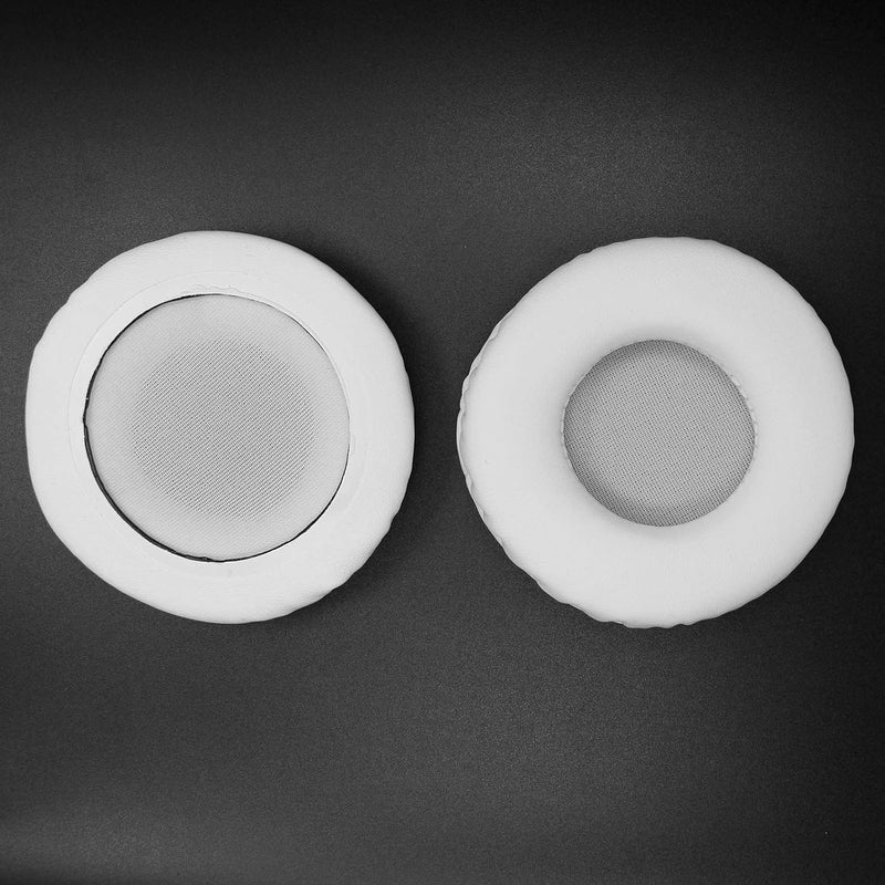 Karlak Replment Ear Pads PU Leather Ear Cushions Replment for/RAPOO/dio-Technica/Sony/Headphone Ear Pads 60mm White - Image 3