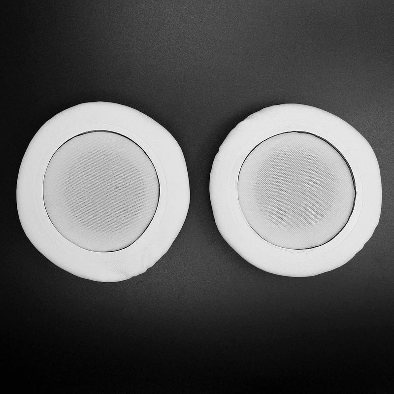 Karlak Replment Ear Pads PU Leather Ear Cushions Replment for/RAPOO/dio-Technica/Sony/Headphone Ear Pads 60mm White - Image 4