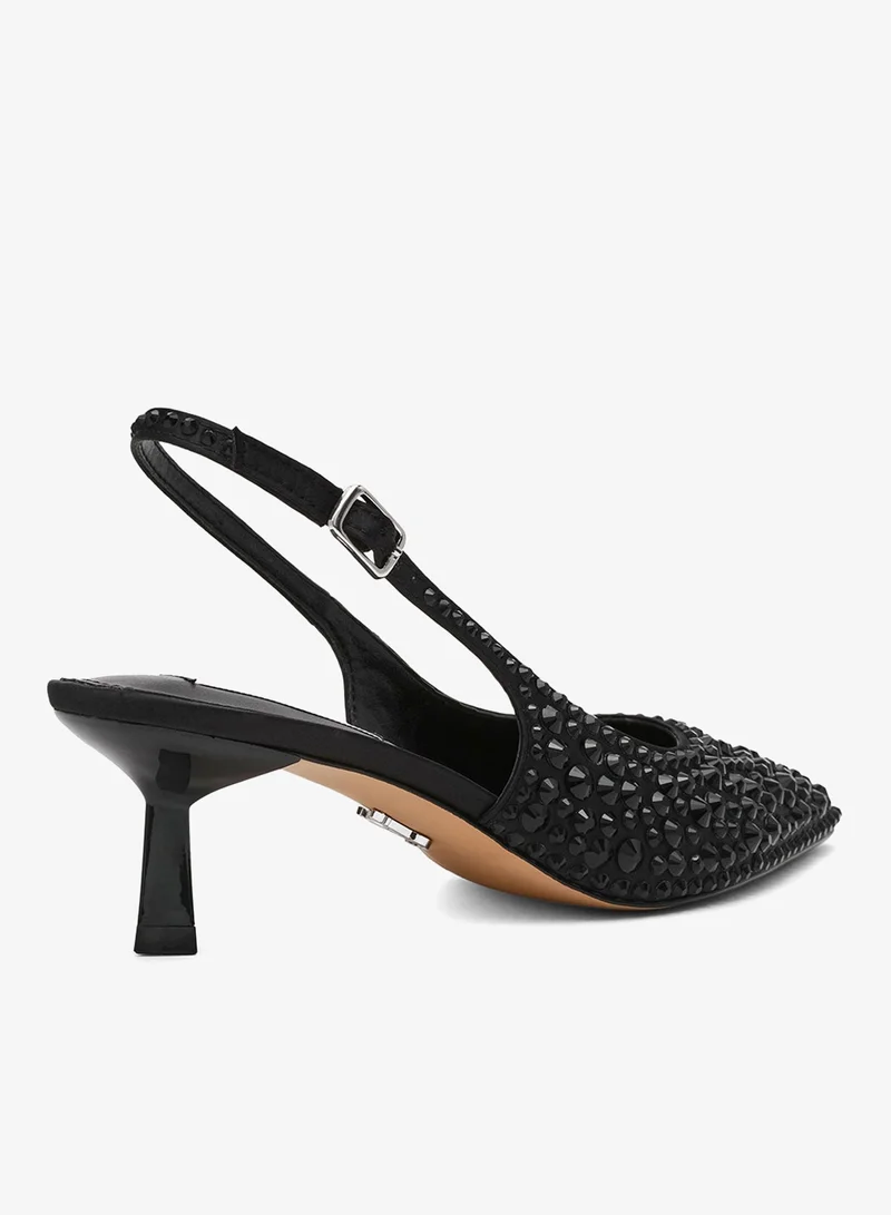 STEVE MADDEN  Korrar Sling Back Heeled Sandals for Women | Best Price UAE