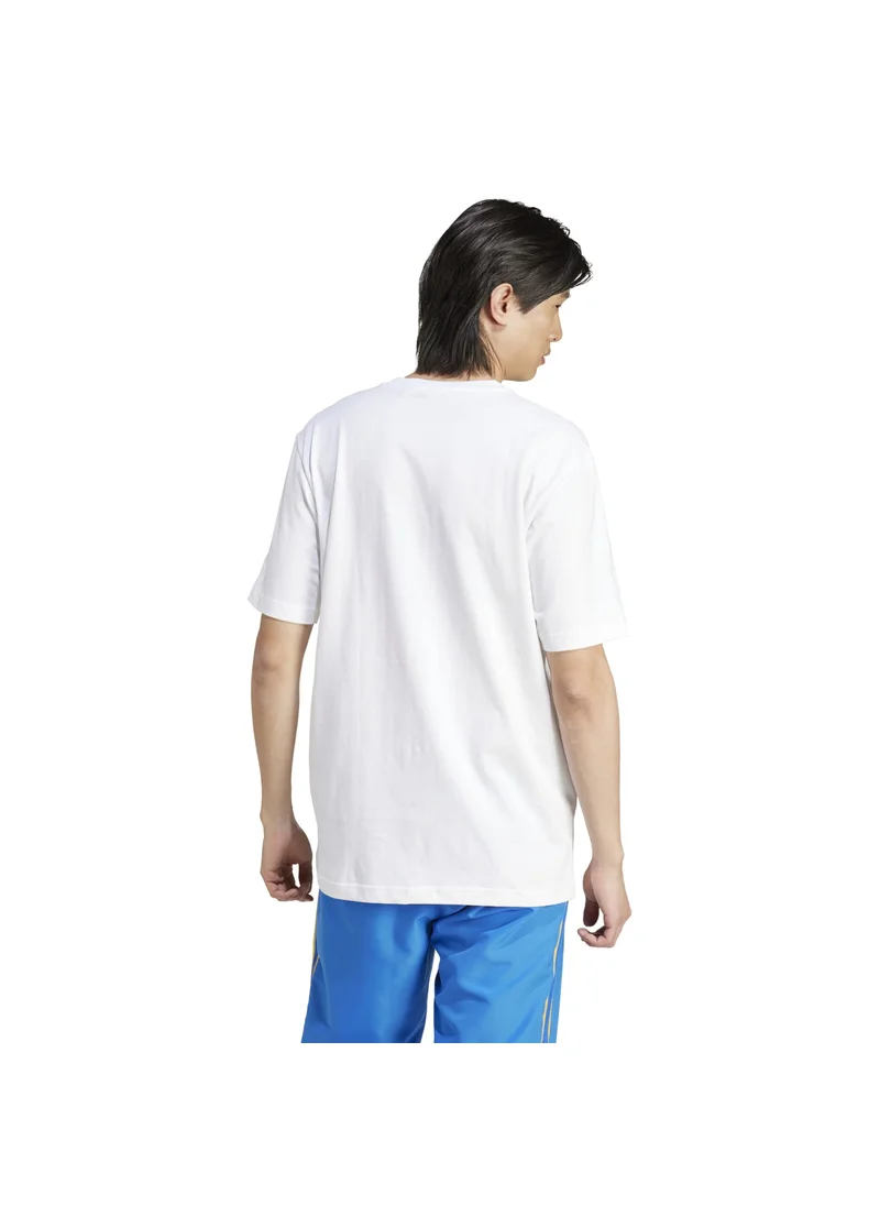 اديداس adidas TS STREET 4 White Originals Men T-SHIRTS