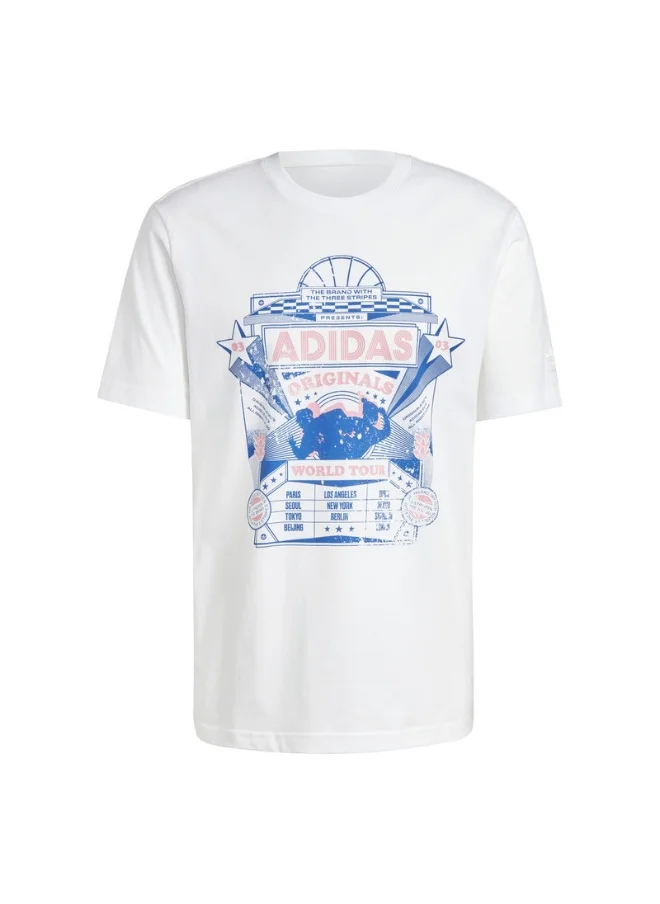 Adidas adidas TS STREET 4 White Originals Men T-SHIRTS