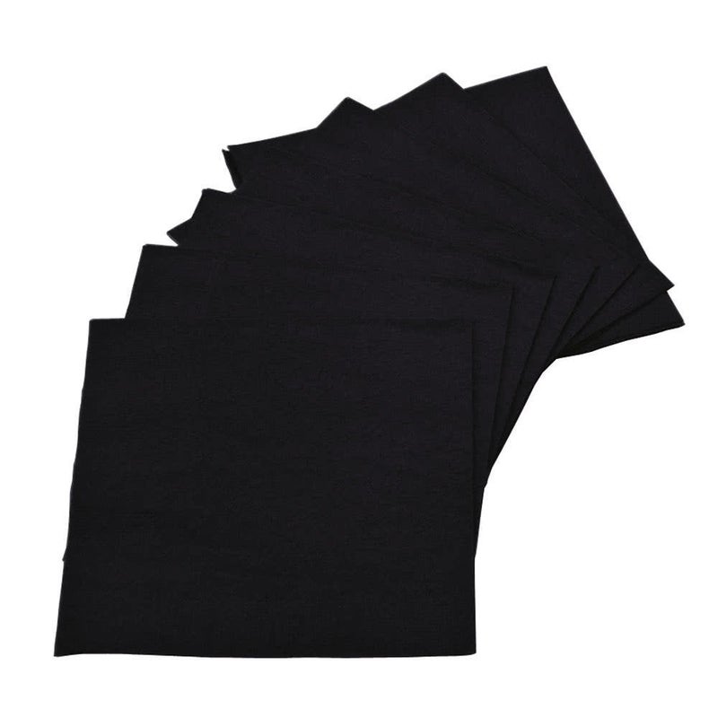 Perfect Stix مناديل كوكتيل ورقية مثالية 2 طبقة سوداء (عبوة من 100) - Image 2