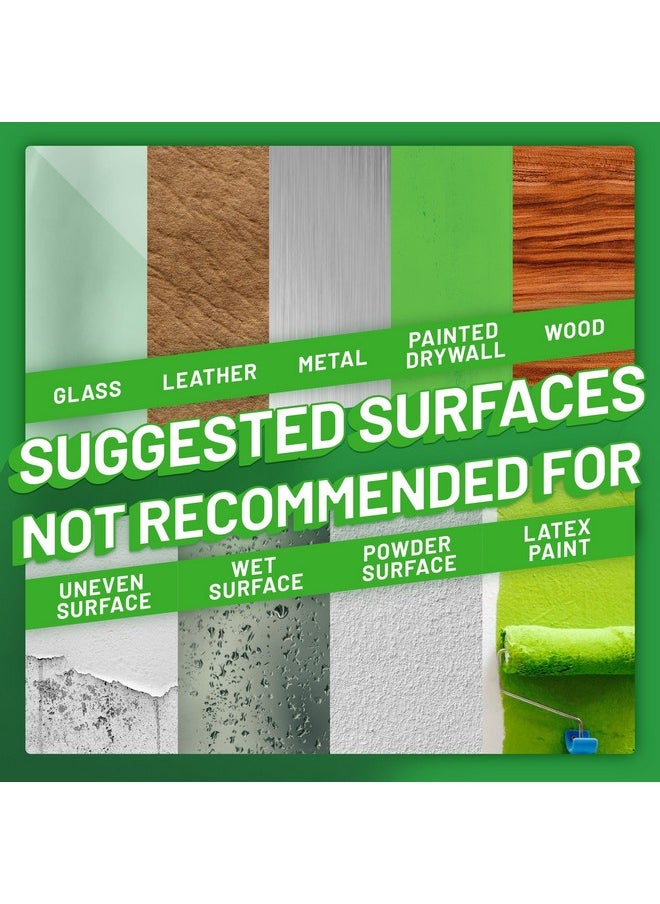 KRAZY Tape Clear Double Sided Mounting Tape, 2 Sided Tape, 2 Inch Adhesive Strips (Pack Of 8 Pre-Cut Pieces)  - Image 5
