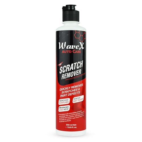 Wavex Car Scratch Remover 350ml | Scratch Remover for Car Paint, Removes Paint Transfer, restores like New | Scratch Remover for Bike - Image 1