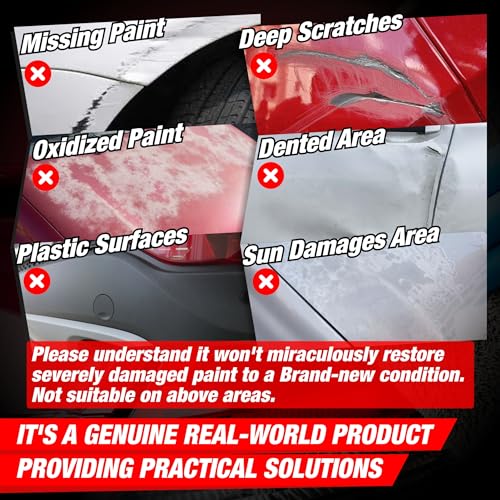 Wavex Car Scratch Remover 350ml | Scratch Remover for Car Paint, Removes Paint Transfer, restores like New | Scratch Remover for Bike - Image 5