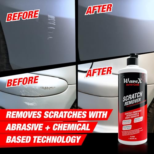 Wavex Car Scratch Remover 350ml | Scratch Remover for Car Paint, Removes Paint Transfer, restores like New | Scratch Remover for Bike - Image 2