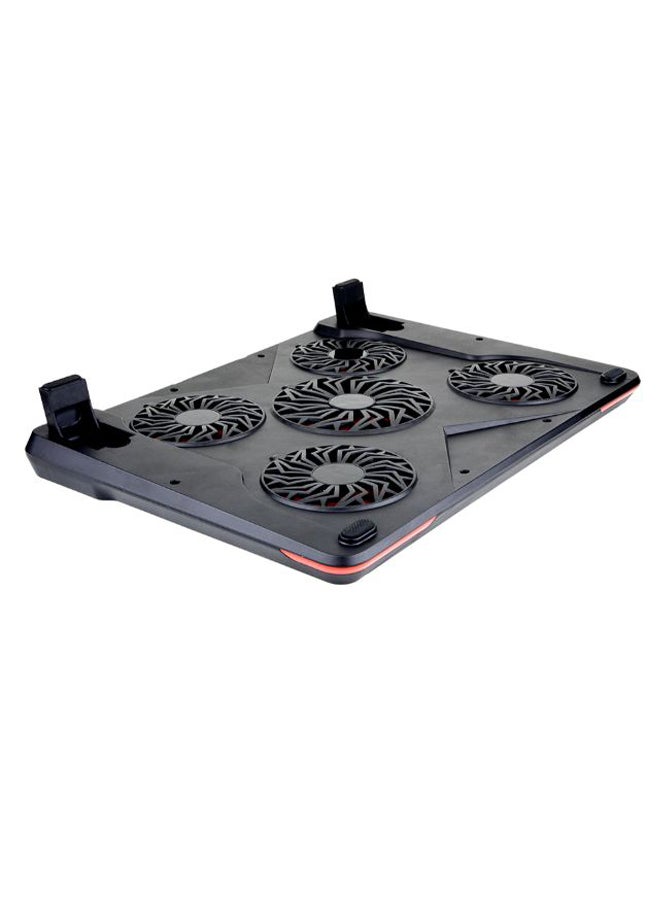 Loquat USB Fan Stand For Laptop PC Notebook Black - Image 1