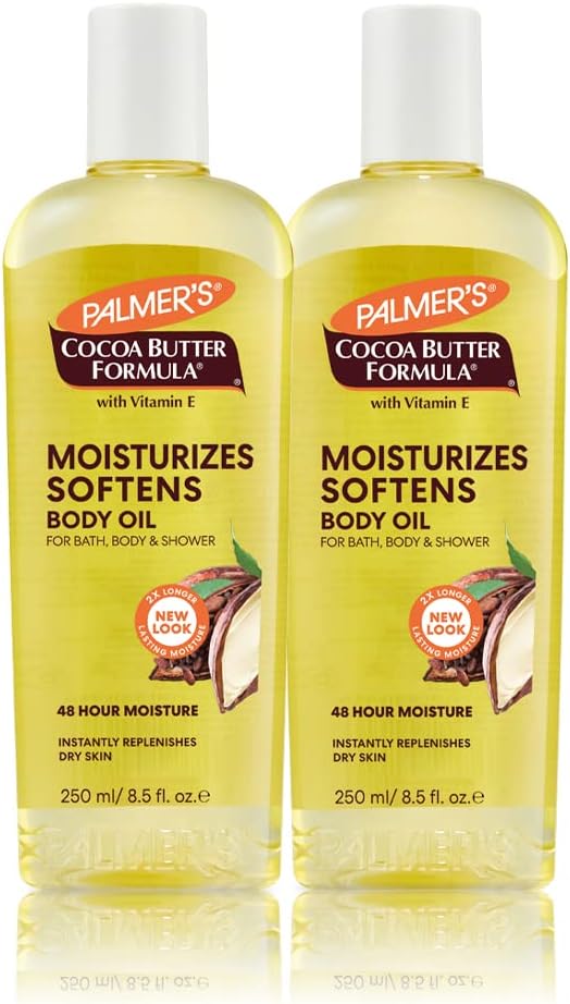 Palmers Cocoa Butter Formula Moisturises Softens Body Oil Duo Pack
