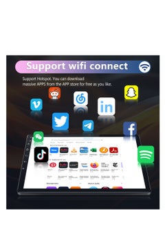Junsun Car Stereo Android 12 for Toyota Tundra 2007-2013 Sequoia 2008-2018, Touch Screen Car Radio Wireless Carplay WiFi Mirror Link Steering Wheel Control  - Image 3