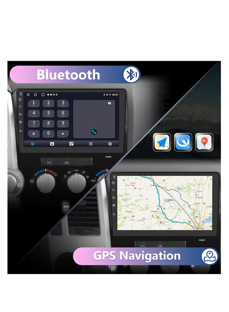 Junsun Car Stereo Android 12 for Toyota Tundra 2007-2013 Sequoia 2008-2018, Touch Screen Car Radio Wireless Carplay WiFi Mirror Link Steering Wheel Control  - Image 5