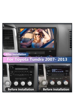 Junsun Car Stereo Android 12 for Toyota Tundra 2007-2013 Sequoia 2008-2018, Touch Screen Car Radio Wireless Carplay WiFi Mirror Link Steering Wheel Control  - Image 2