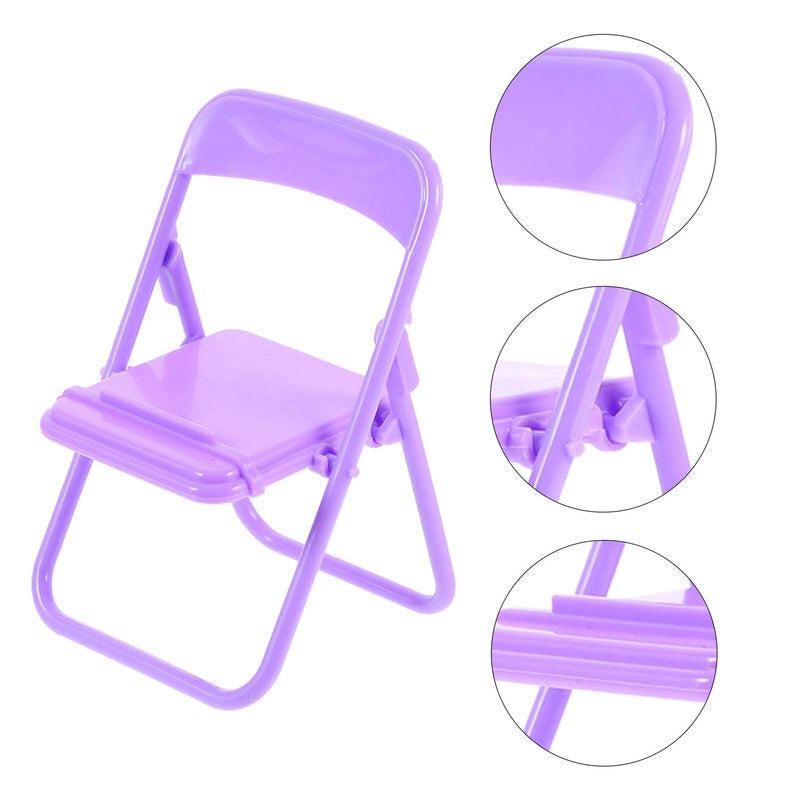 10 Pack Creative Chair Design Phone Stand Desktop Mobile Holder For Home Office Travel - Image 4