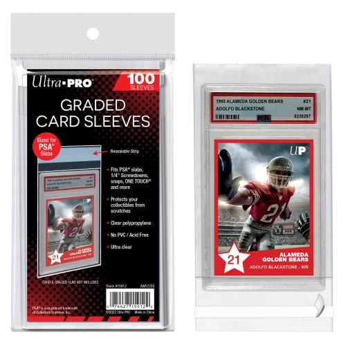 Ultra Pro Card Supplies PSA Graded Standard Card Sleeves [100 Count] - Image 1