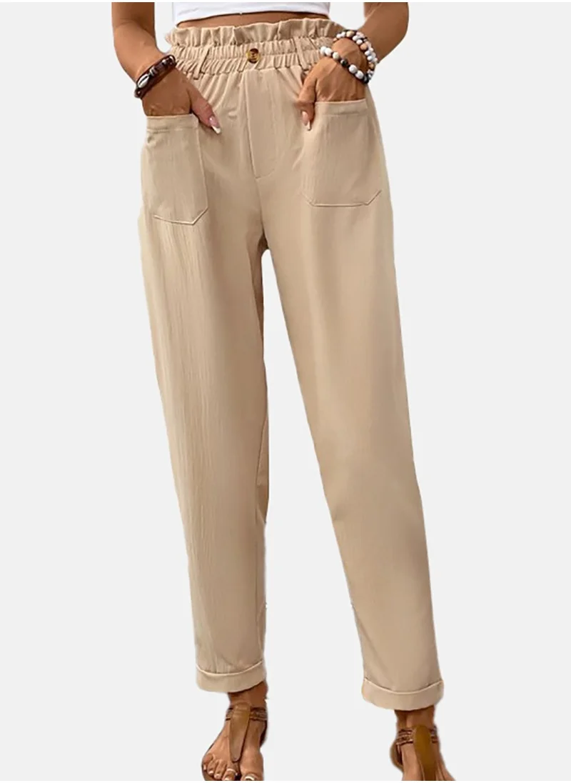 يونيكي Women Mid-Rise Regular Fit Trousers