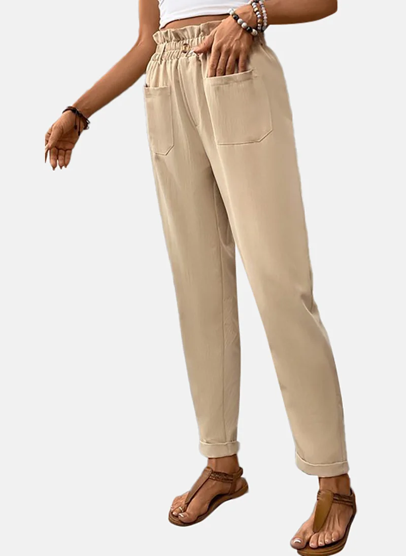 YUNIQEE Women Mid-Rise Regular Fit Trousers