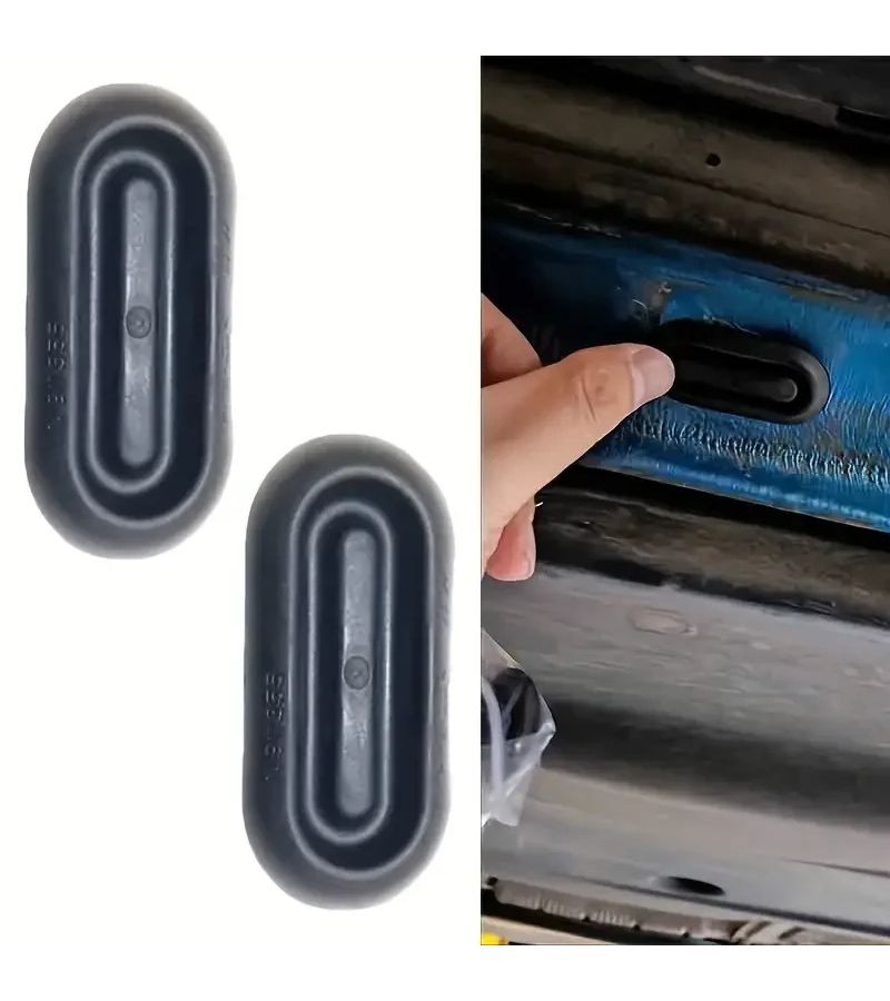 Exhaust Gaskets Car Chassis Seal Plug 2pcs Drain Floor Gaskets for Volkswagen Golf Mk3 Mk4 Mk5 Mk6 Transporter - Image 1