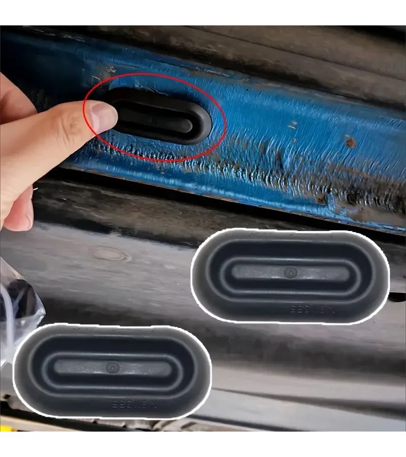 Exhaust Gaskets Car Chassis Seal Plug 2pcs Drain Floor Gaskets for Volkswagen Golf Mk3 Mk4 Mk5 Mk6 Transporter - Image 3