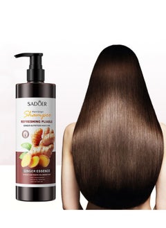 SADOER Ginger Nutrition Anti-Hair Loss Shampoo, Soft, Silky, Strong, Thickening, Nourishing Hair Care  - Image 1