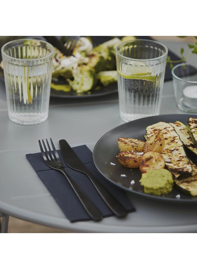 erorex Paper napkin, black, 38x38 cm - Image 5