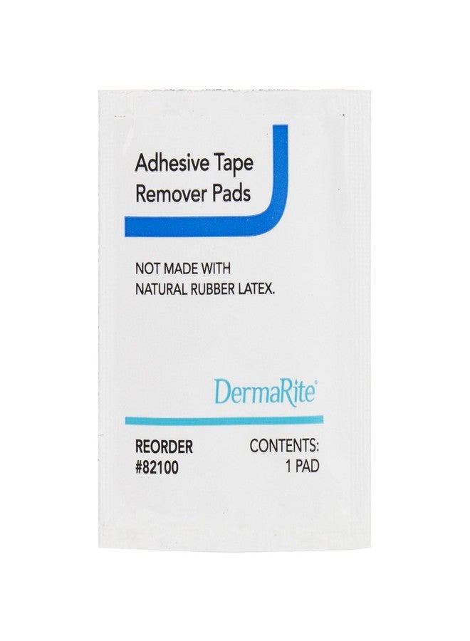 DermaRite Adhesive Tape Remover Pads - Remove Bandage and Patch Residue from Skin, Great for Ostomy Devices, 100 Pads - Image 2