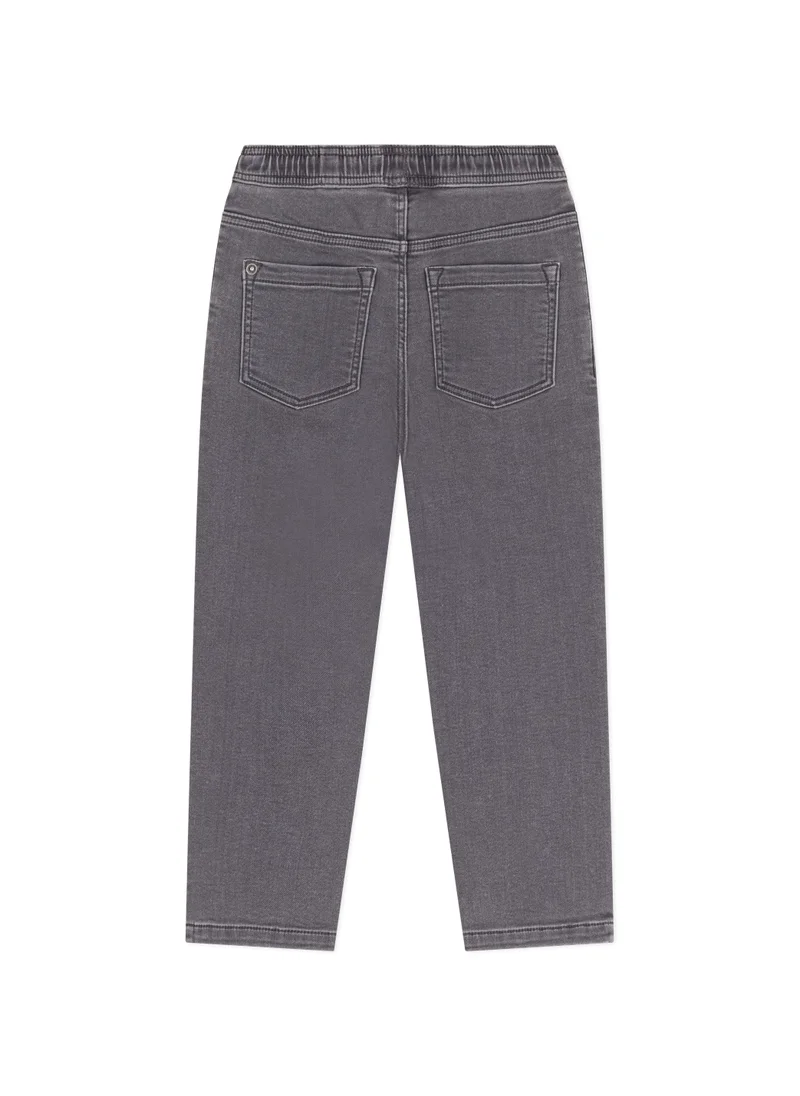 Petit Bateau Boys' Eco-Friendly Regular Denim Trousers