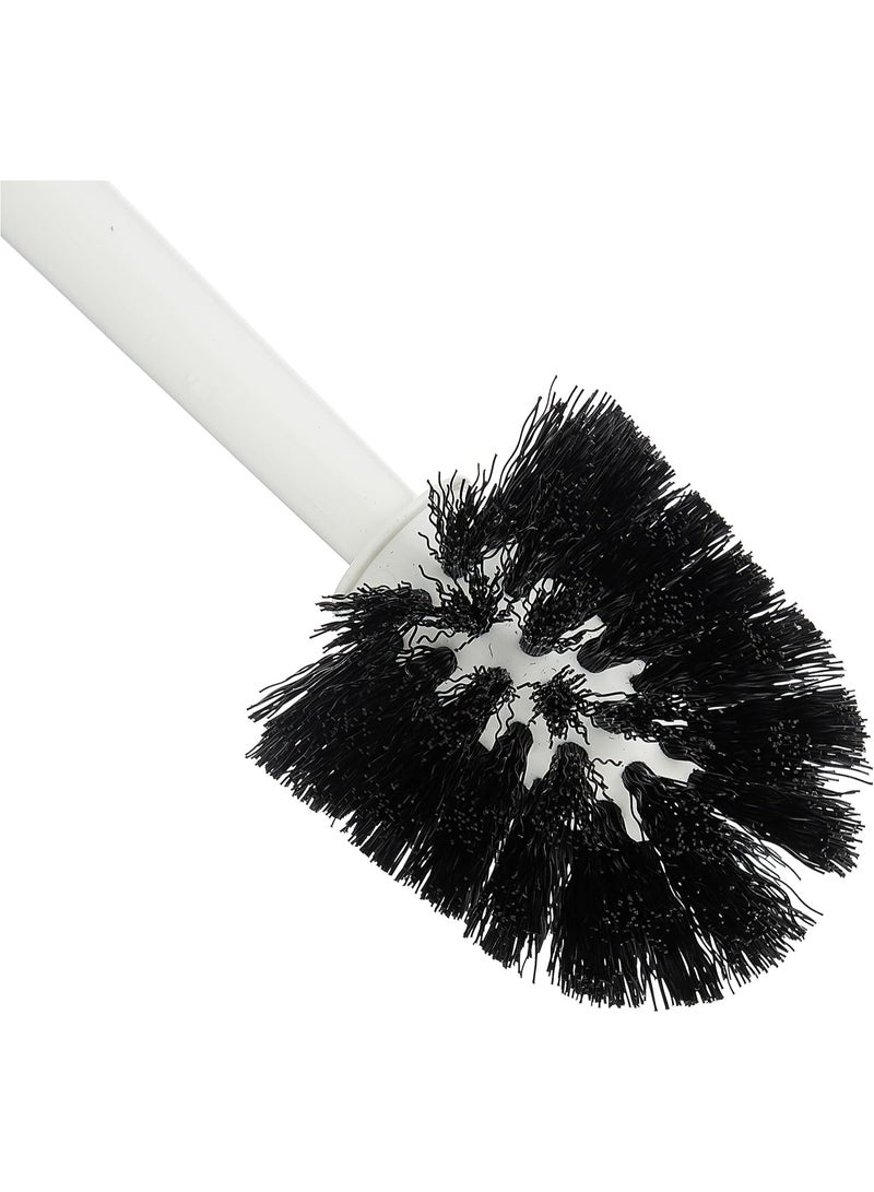 أيكيا فرشاة المرحاض مع حامل - مجموعة تنظيف الحمام الأنيقة، بتصميم متين وصحي لسهولة تنظيف المرحاض وتخزينه - Image 5