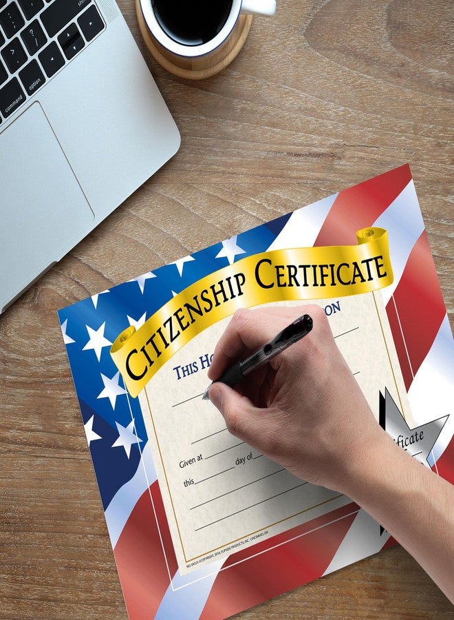 Flipside Products Citizenship Certificates, Recognition, Award Students, Incentive, 8.5" x 11", 30 Per Pack, 5 Packs - Image 3