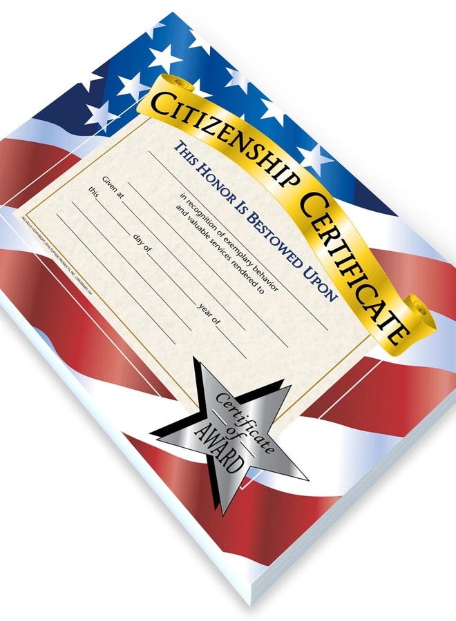 Flipside Products Citizenship Certificates, Recognition, Award Students, Incentive, 8.5" x 11", 30 Per Pack, 5 Packs - Image 5