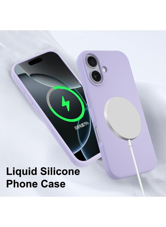 اس-توب جراب لهاتف iPhone 13 Pro مصنوع من السيليكون السائل مع تغطية كاملة من MagSafe - Image 3
