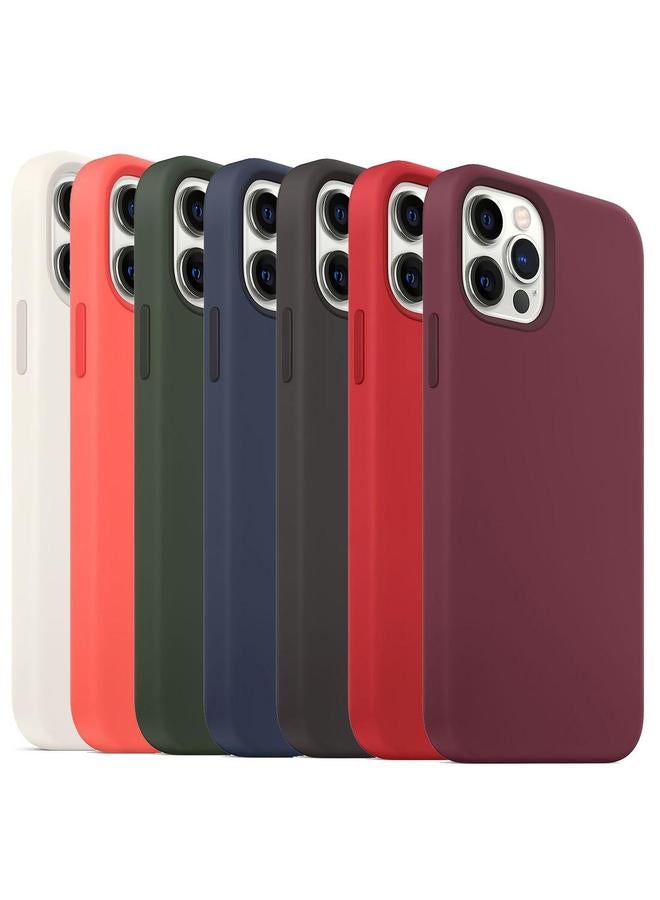 اس-توب جراب لهاتف iPhone 13 Pro مصنوع من السيليكون السائل مع تغطية كاملة من MagSafe - Image 2
