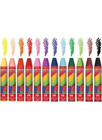 FABER-CASTELL - Cardboard Box Crayon 24 Colors - Image 1