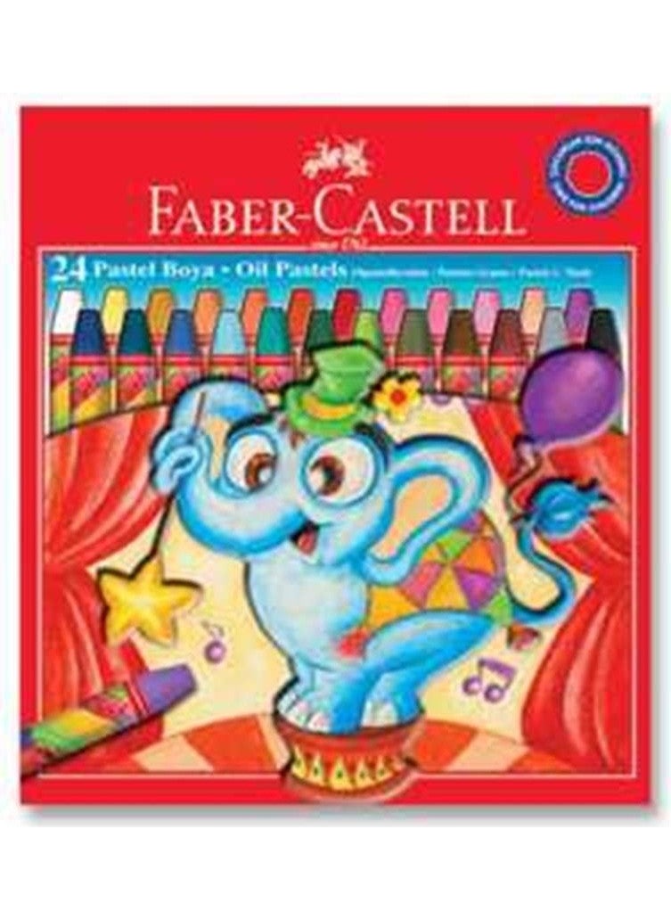 FABER-CASTELL - Cardboard Box Crayon 24 Colors - Image 1