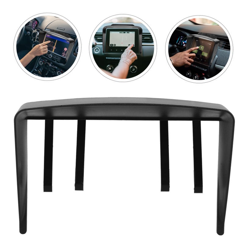 4 Pack Universal Car Windshield Sunshade Visor Easy Install Sun Shade For Auto Navigation - Image 5