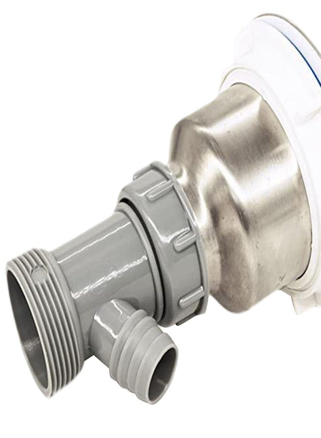 AOMUCH Kitchen Sink Drain Pipe Adapter Y Shaped Kitchen Basin Sewer Branch Connector Female - Image 5