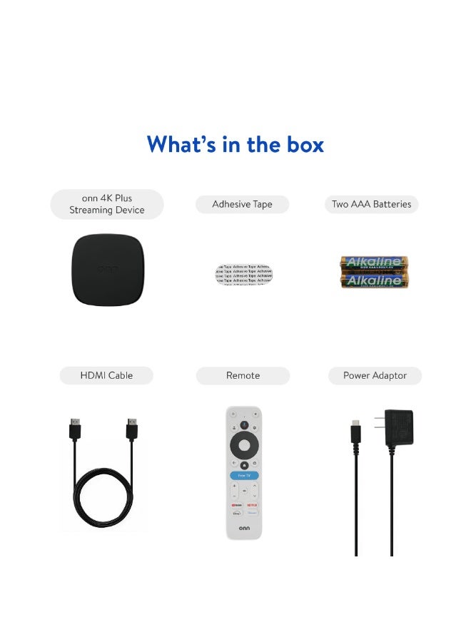 Onn 4K Plus Google TV streaming device - Image 4